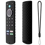 Capa remota/capa para Fire TV Stick (3ª geração), silicone à prova de choque e antiderrapante, capa 4K para controle remoto Fire TV Stick