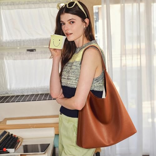 Bolso Tote Slouchy Hobo de Cuero Vegano para Mujer miniatura 2