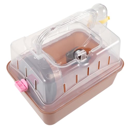 GRIRIW Hamster-transportbox Aus Kunststoff Tragbar Für Draußen Geeignet Für Kleine Haustiere Wie Mäuse Frettchen Und Hamster Kompakt Und Leicht Für Reisen