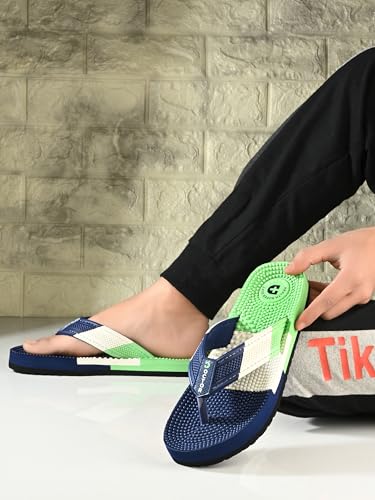 Image of DOCTOR HEALTH SUPER SOFT Men's & Boys Anti-Skid Flip Flops with Acupressure Massage Footbed | Lightweight | Soft | Doctor-Recommended Slipper for Pain Relief | All Day Wear Acupressure Doctor Slipper