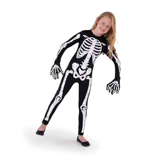 Disfraz esqueleto para niñas y bebés Spooktacular miniatura 3