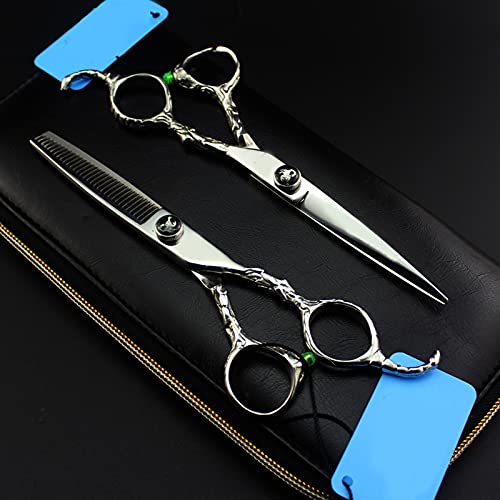 Ciseaux amincissants de coiffure pour désépaissir les cheveux épais facilement - 4