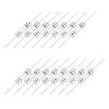 Vous recevrez 15 fusibles à tube de cartouche de verre ; taille : 5 x 20 mm (diamètre x longueur) ; longueur totale : 56 mm ; tension maximale : 250 V ; courant maximum : 10 A