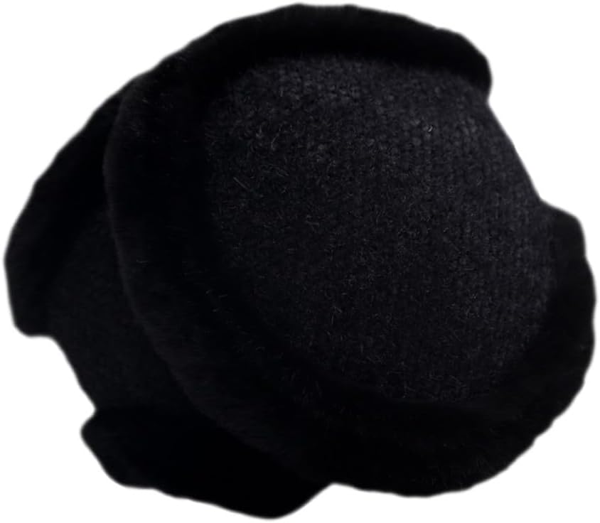 Amosfun Winter Earmuffs Plush Windproof Ear Warmers Foldable Back-head Ear Covers for Men and Women Outdoor Cold Weather Protection