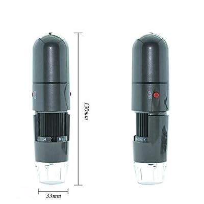 BANGWEIER Portable USB Digital Microscope 25X ~ 600X Magnification Mini Microscope Camera