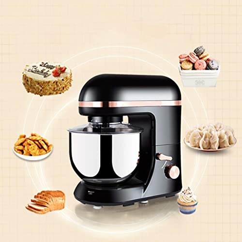 MOSHUO Küchenmaschine Edelstahl Kippkopf 5L 7-Gang Multifunktions-Hausküche Vollautomatische Kleine Kochmaschine… – Bild 3