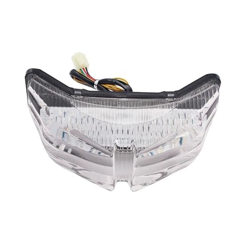 Feu arrière LED pour FZ1 FZ8 moto étanche avec clignotants intégrés transparent