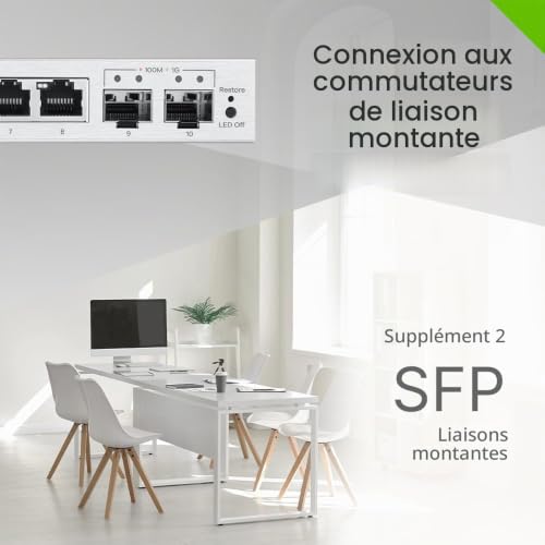 Zyxel Switch Ethernet 8 Ports | Gestion Web | GS1200-10V3