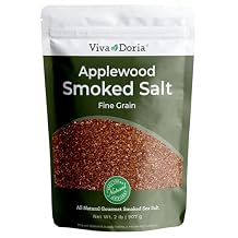 Viva Doria Applewood Smoked Sea Salt - Fine Grain, 2 lb