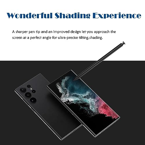 Image of 2 Pack S23 Ultra S Pen for Samsung Galaxy S23 Ultra 5G Stylus,Phantom Black