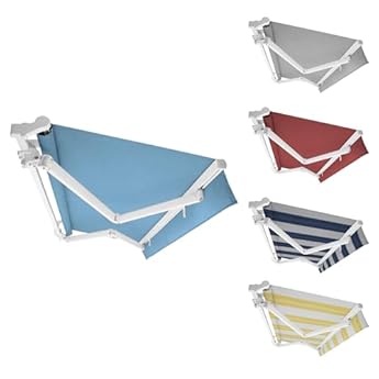 Foto di Tenda da Sole per Esterno a Bracci Estensibili con Barra Quadra di Rinforzo, Tessuto Tempotest Parà o PVC, Personalizzabile, Motorizzata o Manuale, Fissaggio a Parete o Soffitto (L. 245 X S. 210)