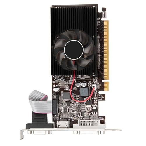 Ldabrye GT610 - Tarjeta gráfica de 1 GB, DDR3, 64 bits, con puerto VGA, para escritorio de entretenimiento