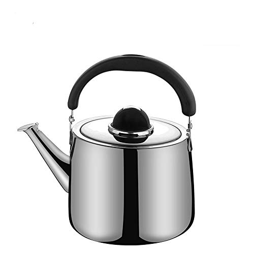 ラッセルホブス 電気ケトル 笛吹きケトル 音鳴り ステンレス鋼のティーポット コンロ ホイッスルティーポット お湯 沸かす 耐久性・防錆性 サウンドケトル コーヒーポット ガスストーブ用ユニバーサル キッチン 調理道具 (2L)