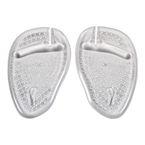 Image of Thick Metatarsal Insert Pad for Sandals and Flip Flops - Premium Ball-of-Foot Gel Cushion Insoles Relieve Pain from Forefoot Pressure for Non-Slip Comfort in High Heel and Flat Sandals (2 Pair)
