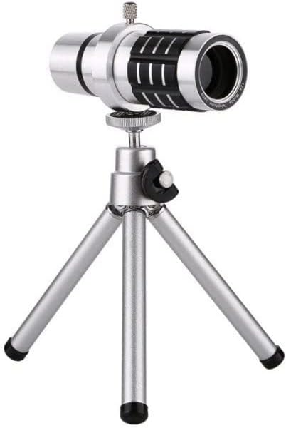 Lucky Hawk12x Universal Zoom Lens For Android Phone Optical Telescope Camera Monocular Lens Kit Tripod iPhone Smartphone lens For Samsung