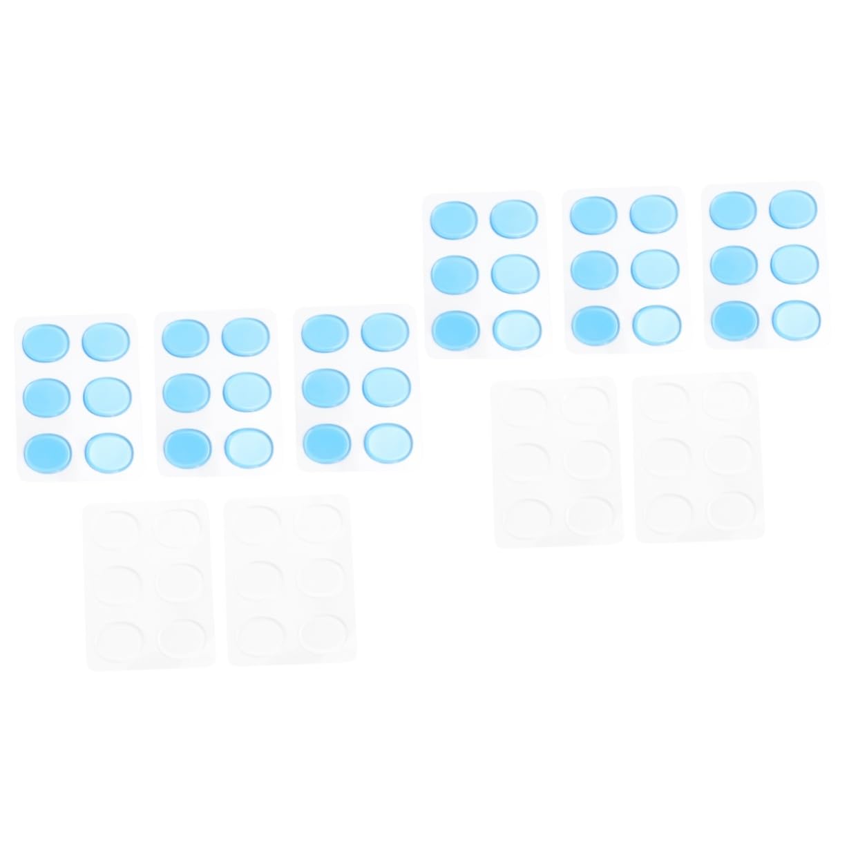 ifundom 60stücke Silikon Drum Dämpfer Pads Selbstklebende Geräuschdämpfung Für Schlagzeuge Percussion Und Becken Effektive Tonreduzierung Einfach Zu Reinigen Zufälligen Farben