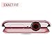 [2-Pack] JULK 40mm Case for Apple Watch New SE-2024 / Series 6 / Series 5 / Series 4 Screen Protector, Overall Protective Soft Case TPU HD Ultra-Thin Cover for iWatch, 1 Rose Pink + 1Transparent