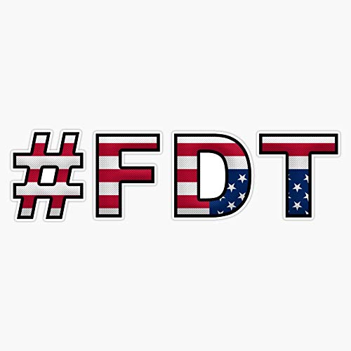 #FDT Decal Vinyl Bumper Sticker 5