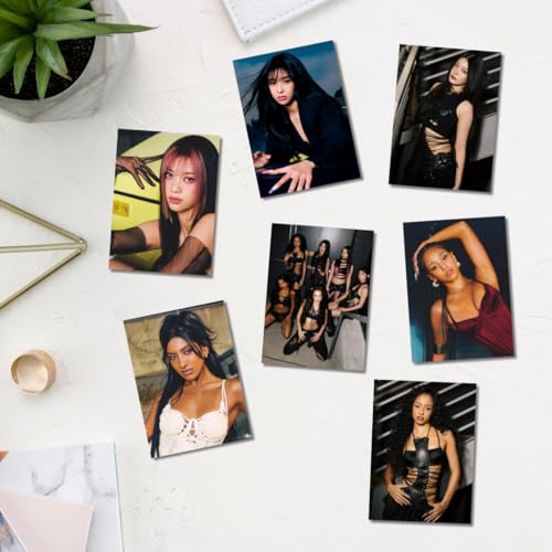 Image of Katseye Photocards Pack of 16 (8 x 11 cm) | Katseye Photocards | Katseye Posters | Pinterest Wall Posters | K-Pop Posters | K-Pop | Wall Prints for Room | For Gifting | For Birthday | For EYEKONS (Pack of 16)