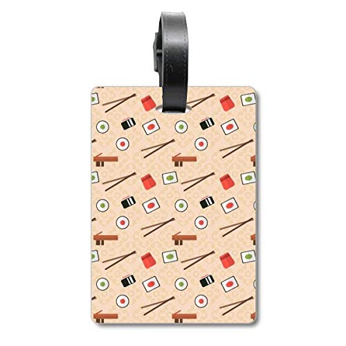 Étiquette pour sac à sushi rose du Japon lors de vos livraisons