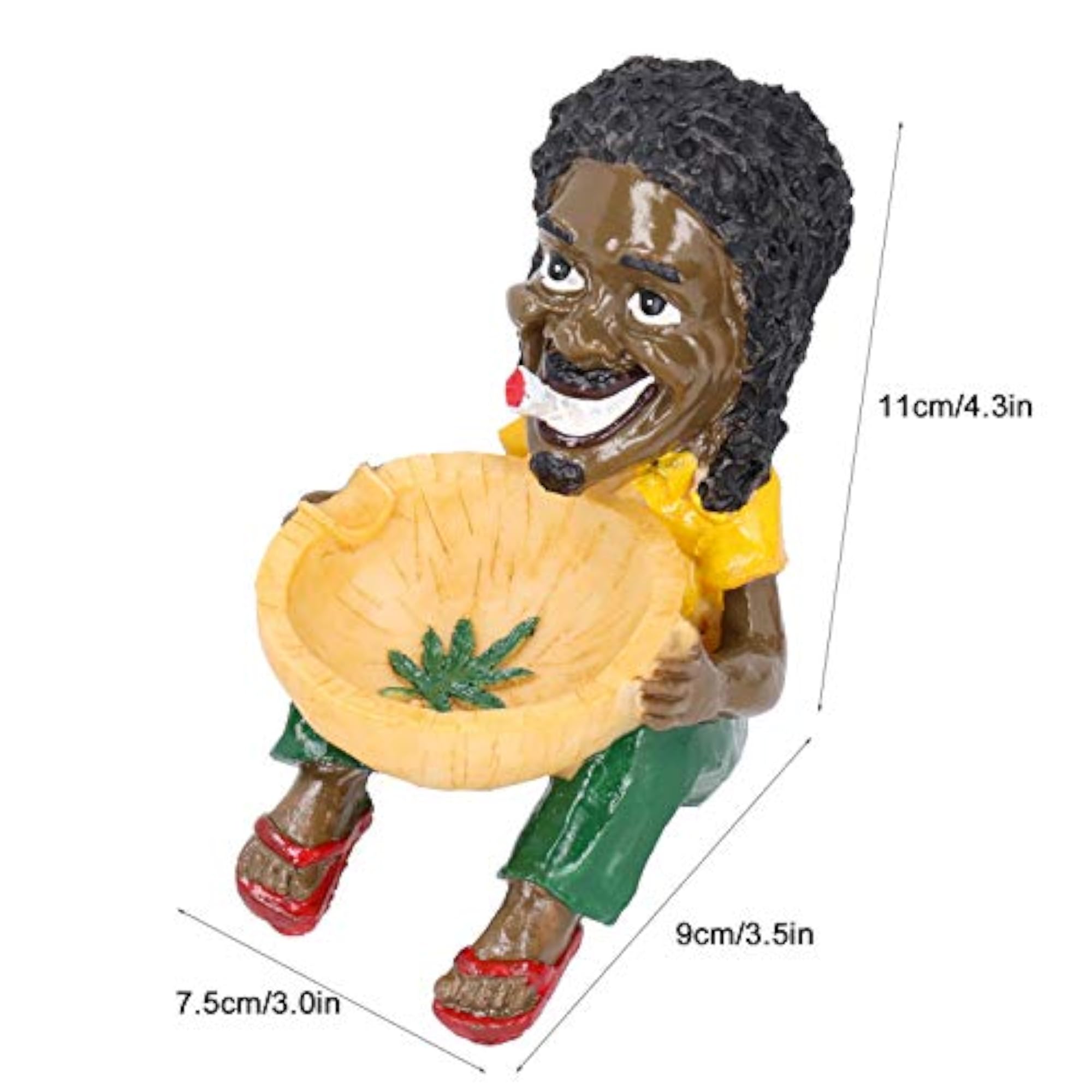 Fun Resin Ashtray for Bars and Homes