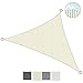 Produktbild Sol Royal SolVision HS9 - Sonnensegel dreieckig 700x500x500 cm HDPE Atmungsaktiv - Creme - Sonnenschutz UV Schutz