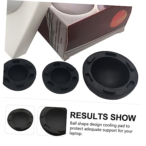 Pieds de refroidissement silicone ordinateur portable dissipation chaleur