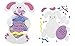 12 pack - Easter Bunny Craft Kits - Bunny Holding Egg