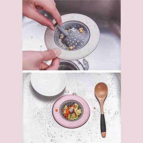 Colador para fregadero de cocina multicolor con filtro miniatura 6