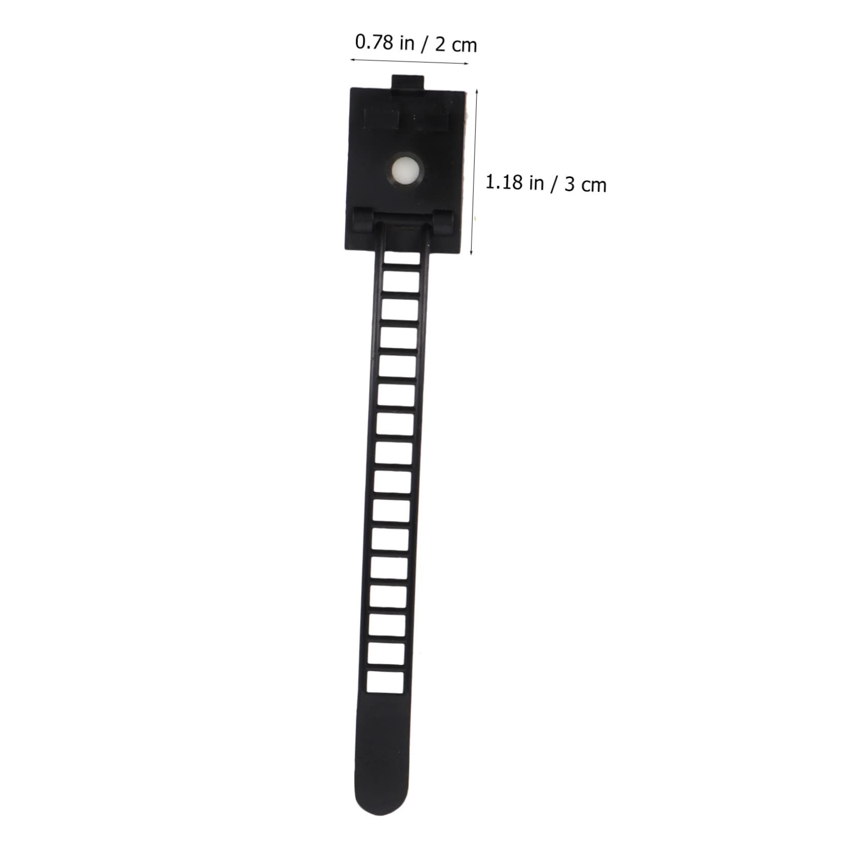 NUOBESTY 3 Sätze Verstellbare Selbstklebende Kabelclips Kabelhalter Für Effektives Kabelmanagement Für Computer Tv Und Usb Kabel Sorgt Für Ordnung Und Sauberkeit 50 Stück * 3