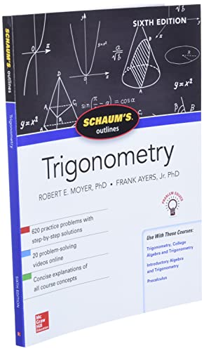 Schaum's Outline Of Trigonometry, Sixth Edition #TOP2