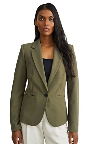 C&A Damen Blazer Stretch|Viskose|Polyester dunkelgrün 42
