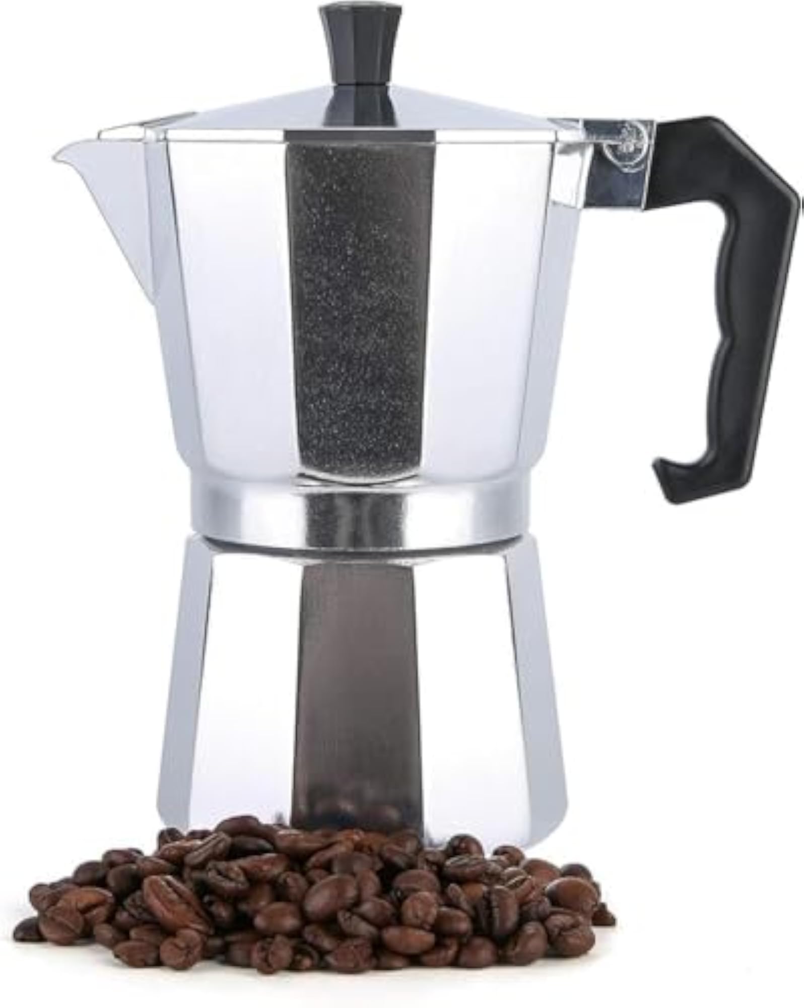 Automatic Aluminium Stovetop Coffee Maker, 3 Cup