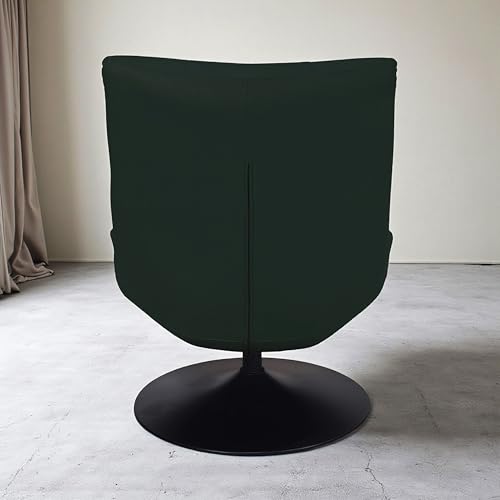 Image of The Attic Chiron Lounge Chair,Comfy Chair for Living Room, Relaxing Chair for Bedroom, 360 Chair, Royale Green