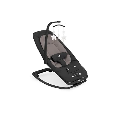 Joie Dreamer Baby Bouncer and Rocker -Soothing Vibrations and Music, Lightweight with 3 Position Reclining Seat, 2 Posit