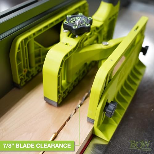 image for BOW Products Expandable Push Shoe - Table Saw Push Block for Woodworki