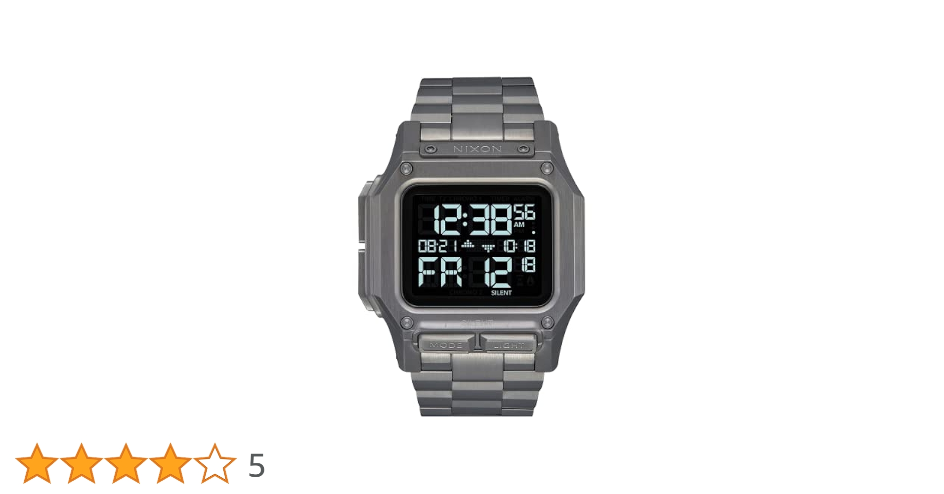 NIXON レグルス シルバー 訳あり NIXON レグルス シルバー 訳あり NIXON レグルス シルバー 訳