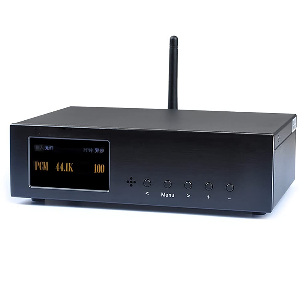 Decoder Audio, Ricevitore decoder USB Bluetooth Display da 2,8" LDAC USB DAC DSD512 PCM32Bit/384Khz Uscita AUX/RCA da 3,5 mm per Stereo Domestico