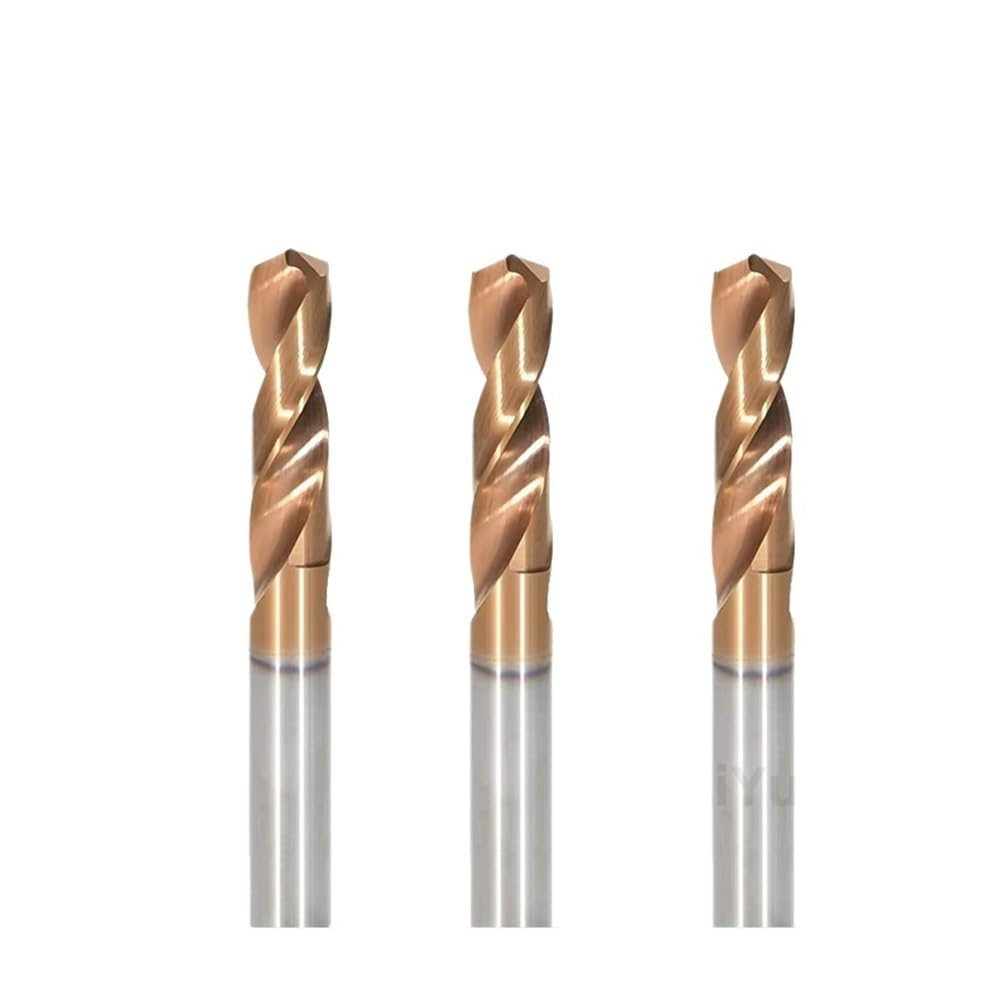 Brocas de carburo tungsteno for metalurgia dura, torno CNC, herramienta perforación acero 0,5-20, mm(12.9mmx40x80L)