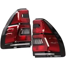 LED Tail Light Rear Lamp, 1 Pair Tail Lights Rear Lamp, For Toyota Land Cruiser Prado LC120 2003-06 2007 2008 2009