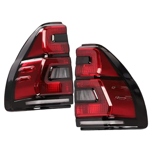 LED Tail Light Rear Lamp, 1 Pair Tail Lights Rear Lamp, For Toyota Land Cruiser Prado LC120 2003-06 2007 2008 2009