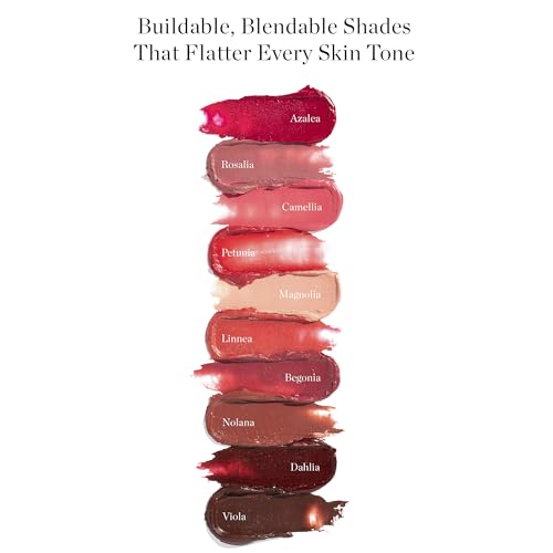 Ogee Tinted Sculpted Lip Oil - Lip Stain Made with 100% Organic Coconut Oil, Jojoba Oil, and Vitamin E - Best as Lip Balm, Lip Color or Lip Treatment - ROSALIA