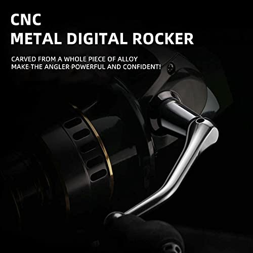 Spinnen Angelrolle,Angelrolle,Angeln Spinnrollen,Karpfen Angelrolle,Carbon Fiber Drag Freilaufrolle Karpfenrolle,Anti… – Bild 6