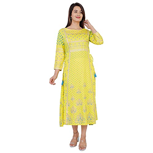 Image of Chahit Women's Rayon A- Line Kurta