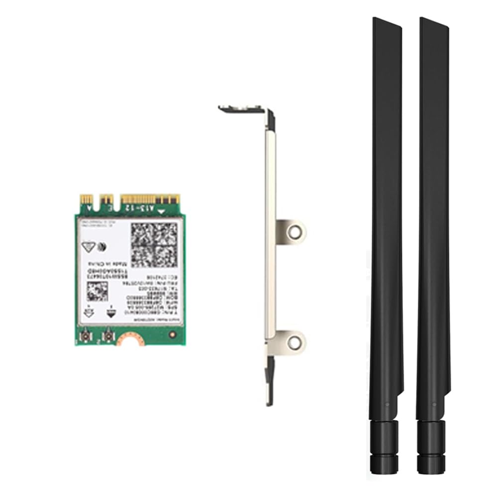 Scheda Wireless WiFi 6E AX210 NGW NGFF M2 Modulo WiFi 6E per Laptop Bluetooth 5.3 per PC Portatili per 10 11
