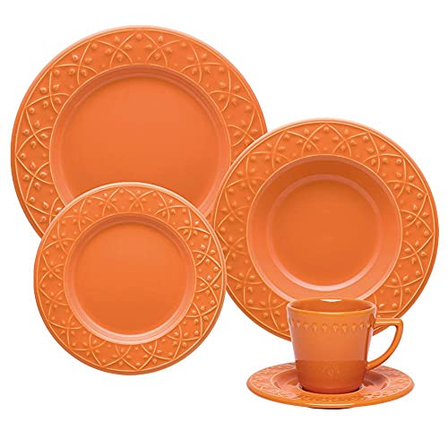 Aparelho de Jantar e Chá 20 Pçs Oxford Mendi Sunset