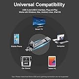 SSK 1TB SSD USB C Stick Up to 1000MB/s, Fast External SSD Hard Drive 1TB Type-c +USB A USB 3.2 Gen 2, USB Memory Stick for iPhone 15/PS4/Android Phone/Tablet/Windows/Mac - Image 7