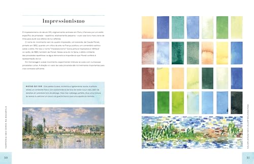 Harmonia das cores na aquarela: Paletas e temas para transformar sua arte