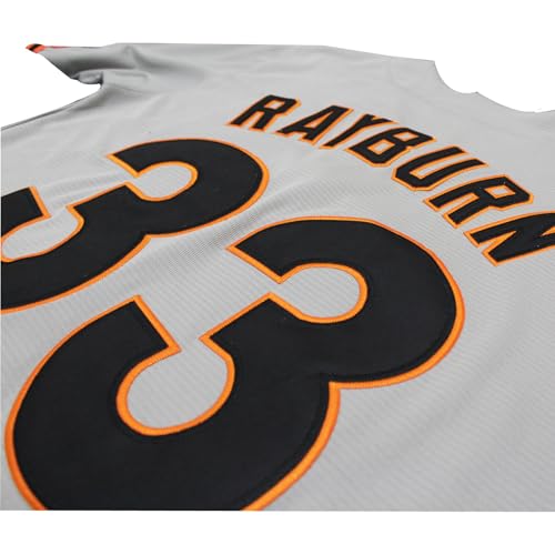 Camisa de béisbol Rayburn 33, abotonada para hombre, estilo Hip Hop con costuras miniatura 4