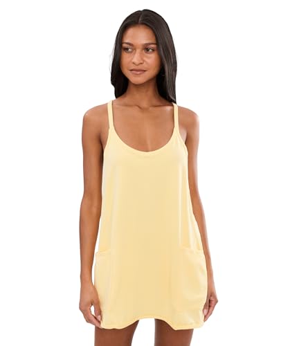 Free People Womens Hot Shot Mini Sunlit Yellow Medium